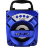 Caixa Caixinha De Som Bluetooth Pendrive Mp3 Usb Barato Azul - Imagem 2